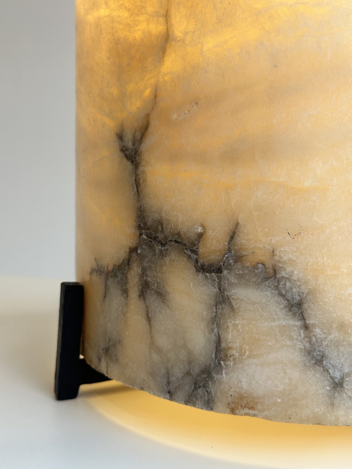 In the manner of marc duplantier — Alabaster lamp · 1960 · France